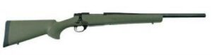HOWA 308WIN BLUED VARMINT 20 INCH THREADED BARREL WITH GREEN HOGUE STOCK