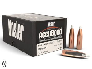 NOSLER 8MM 200GR SP ACCUBOND 50PK