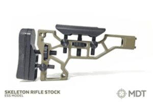 MDT ESS CHASSIS SYSTEM FIXED RIFLE BUTT STOCK FDE
