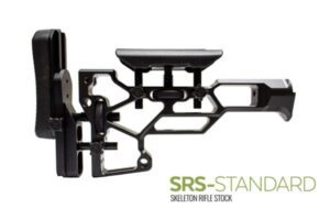MDT BUTTSTOCK SKELETON RIFLE STOCK FIXED SRS STANDARD BLACK