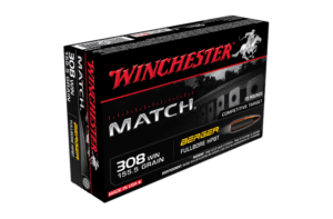 WINCHESTER MATCH 308WIN 155.5GR BERGER BTM 20 RDS