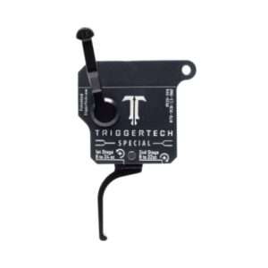 TRIGGERTECH SPECIAL 2 STAGE BLACK STRAIGHT FLAT REM 700 CLONE - NO BOLT RELEASE