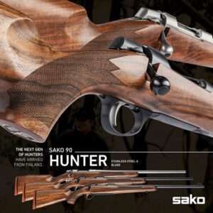 SAKO 90 Hunter Stainless 308 WIN 22.4 INCH BARREL - 1 in 10 TR