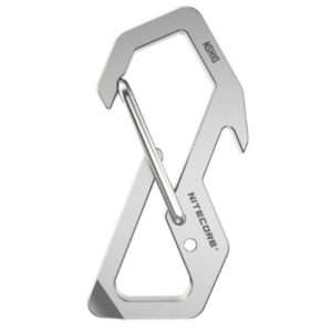 NITECORE NSH10 MULTIUSE TITANIUM SNAP HOOK / SPRING LOAD LOOP HOOK