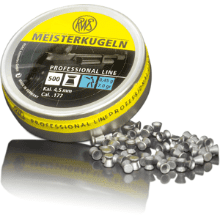 RWS PELLETS MEISTERKUGELN .177 CAL 0.82gr (HEAD 4.50) (500 PACK)