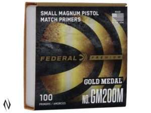 FEDERAL PRIMER GM200M GOLD MEDAL SMALL PISTOL MAGNUM (100 PK)