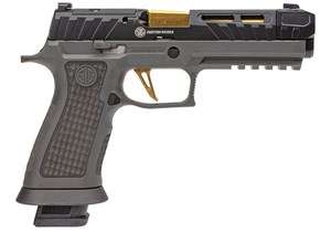 SIG SAUER P320 SPECTRE COMP 9MM, 10 SHOT CASED WITH TWO MAGS 5.6INCH BARREL WITH FACTORY COMPENSATOR