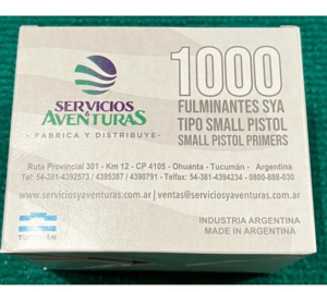 ORBEA SMALL PISTOL PRIMERS (1000 PACK)
