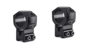 HAWKE TWO PIECE TACTICAL RING MOUNTS 1 inch - EXTRA HIGH - 9-11MM DOVETAIL