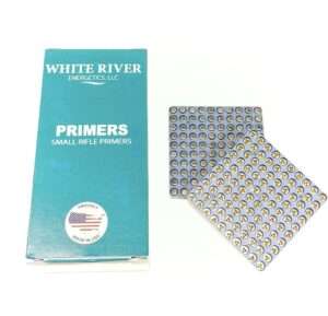 WHITE RIVER SMALL RIFLE PRIMERS (100 PACK)