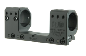 SPUHR SP-3001FDE 30MM DIA. H30MM 0MIL PICATINNY - FIXED