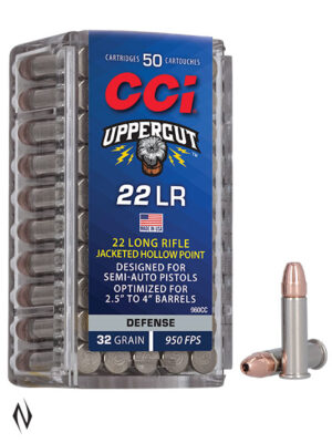 CCI 22LR UPPERCUT 32GR CPHP 950FPS (50 PACK)