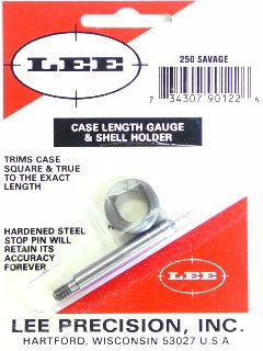 Lee 250 Savage Case Length Gauge