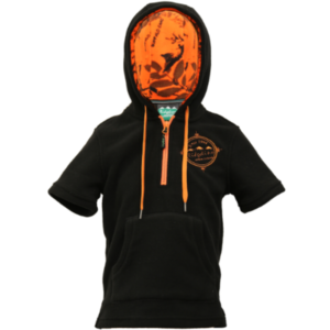 RIDGELINE KIDS LITTLE WEAPON HOODIE BLACK 12YR