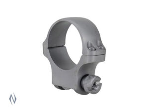 RUGER MEDIUM 30MM STAINLESS HAWKEYE MATTE RING