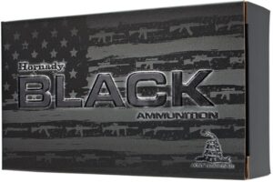 Hornady 308 Win 155 grain A-Max Hornady Black Ammo 20 rd