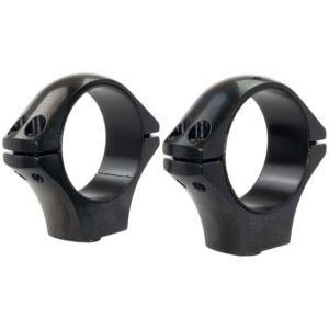 SAKO Optilock Rings 1 inch High BLUED (40.5mm)