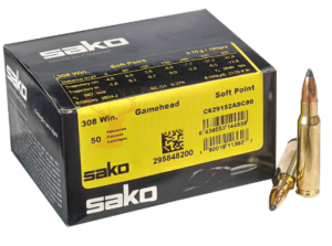 SAKO 308 WIN 150GR GAMEHEAD 50 PACK