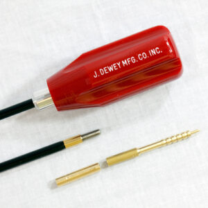 DEWEY Specialty Adapters - Coated / Non-Coated Rods (Small Brush Adapter Fits .22 -.26 Rods)