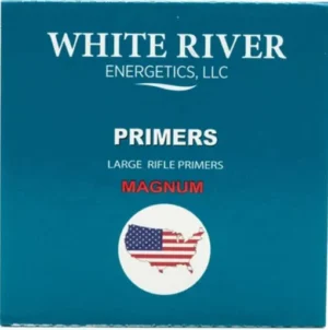 WHITE RIVER LARGE RIFLE MAGNUM PRIMERS (100 PACK)