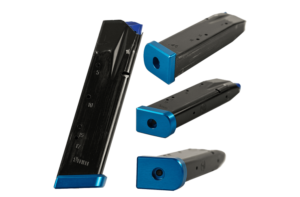 Lokgrips CZ Shadow 2 Magazine Base Pad Aluminium Blue - Suits Shadow 2