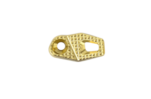 Lokgrips Shadow 2 Mag Release Button GridLOK Oversized Brass - Suits Shadow 2, TS, TS2 except TS2 black, TSO, Czechmate