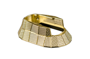 Lokgrip CZ TSO and TS Series Magwell GridLOK Brass - Suits TS, TS2, TSO, Czechmate