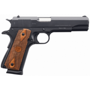 CHIAPPA 1911 FIELD GRADE BLACK 5 INCH WALNUT GRIPS 2x10 ROUND MAGS 9mm LUGER