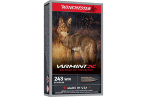 WINCHESTER VARMINT X 243 Win 65GR POLY TIP (20 PACK)