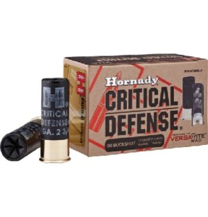 Hornady 12 gauge 00 Buckshot Critical Defense Ammo 10 rd