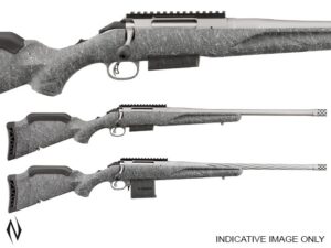 RUGER AMERICAN GEN II STD 22 ARC GREY 20 INCH WITH MUZZLE BRAKE 10 SHOT