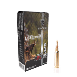 FIOCCHI 6.5 CREEDMOOR 129GR EPN - POLYMER TIP - 20 PACK