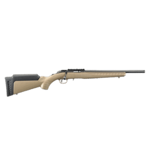 RUGER AMERICAN RIMFIRE 22LR 16 INCH FDE THREADED