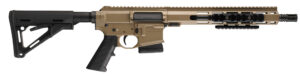WEDGETAIL MPR MICRO 223 PUMP ACTION RIFLE WITH 1 X 10 ROUND MAGAZINE AND 13 INCH BARREL - FLAT DARK EARTH
