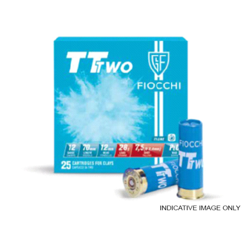 FIOCCHI TT TWO 12G 24GR 7.5 1375FPS (25 pack)