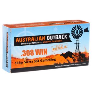 AUSTRALIAN OUTBACK 308 WIN 165GR SP GAMEKING (20 ROUNDS) OSA