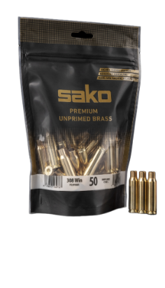SAKO Unprimed Brass 222 Rem Mag (100 Pack)
