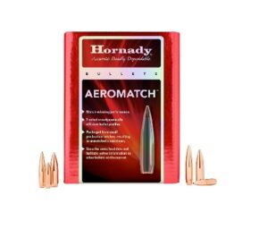 HORNADY .264 6.5mm 140 GR HHB AEROMATCH BULLETS (100 PACK)