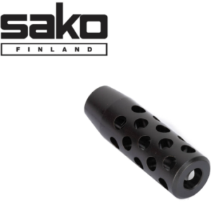 Muzzle Brake Conical D18.5 5/8x24 Graphite Black (H146) (Max .30cal)