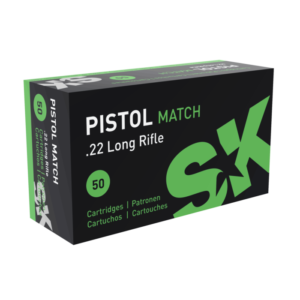 SK 22LR Pistol Match 40gr LRN 938fps 500pk