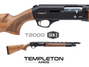 TEMPLETON ARMS GEN 2 T2000 Wood 20inch Right Hand 5 Shot PUSH BUTTON RELEASE BOLT ACTION SHOTGUN