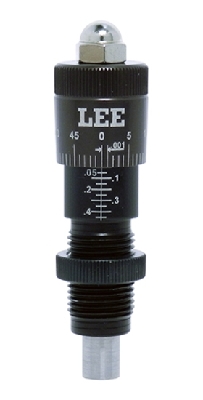 Lee Carbide Factory Crimp Micrometer Seater Adapter for 380 Auto 9mm Luger 40 SW and 10mm Auto