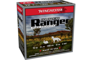 Winchester Super Ranger 12G NUMBER 6 SHOT 2-3/4inch 32gm (25 ROUNDS)