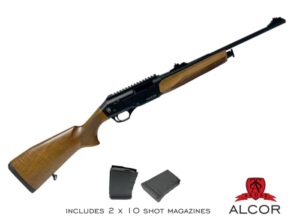 Akdas Arms ALCOR - 223 Rem - Push Button 18.5 Inch Barrel - Gen-2 - Timber Rifle w/ Iron Sights