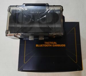 TACTICAL BLUETOOTH EARBUDS ELECTRONIC HEARING PROTECTION