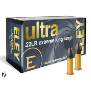 ELEY 22LR ULTRA GEN 2 EXTREME LONG RANGE 1100FPS (500 ROUNDS)