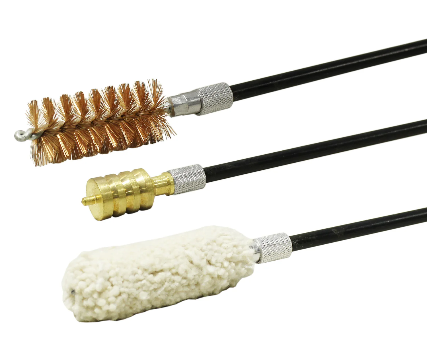 Pro-Tactical 3pc Shotgun Cleaning Brush Set 12 Gauge