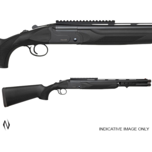 AKKAR CHURCHILL 412 XM12 12G 20 INCH EJECTOR BLACK SYNTHETIC WITH RAILS