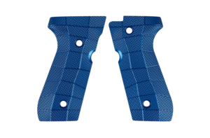 LOK Grips Beretta 92 Thin GridLOK Aluminium - Blue