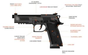 Beretta 94X Performance RDO 9mm (10 Round)
